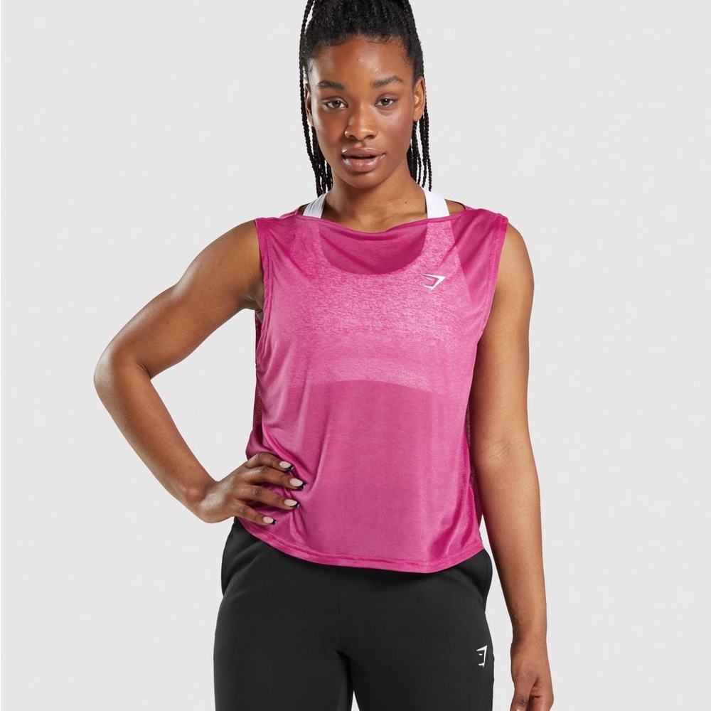 Gymshark Women's Dragon Pink Sleeveless Top